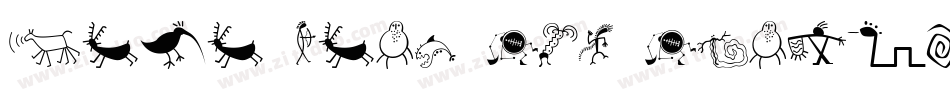 Mini Pics Red Rock(1)字体转换